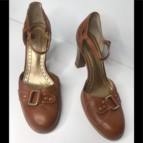 Franco Sarto Shoes - FRANCO SARTO strap cut out open toe buckle 9 1/2M